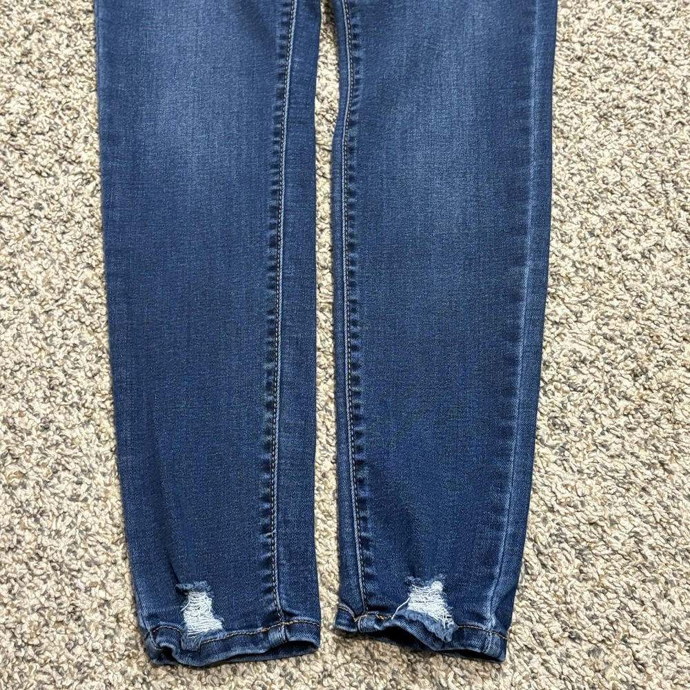 Refuge Denim Miami Skinny Jeans Women's 5 Distressed Raw Hem - Picture 3 of 13